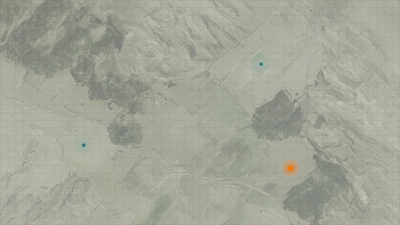 Map with candidate markers